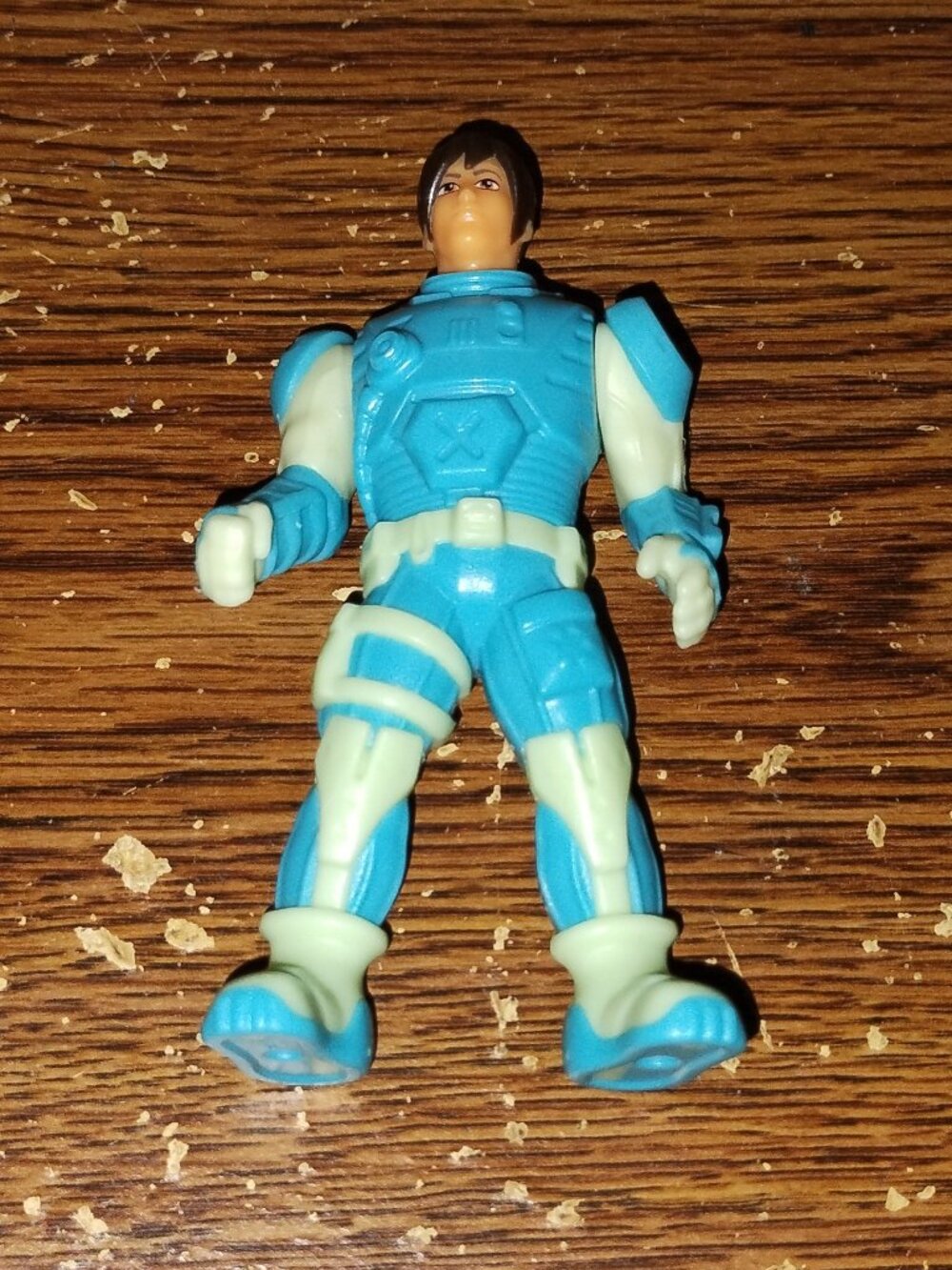 Maxi Kinder Surprise Spaceman Space Astronaut Figure (Blue and White)